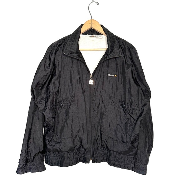 Ellesse | Vintage Black Track Jacket - Picture 1 of 11